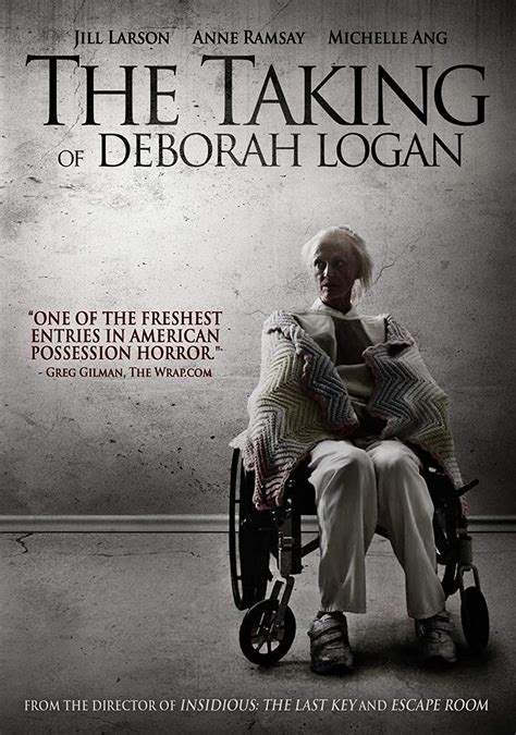 The Taking of Deborah Logan. 2014. 1 hr 30 mins. Horror, Suspense. R. Watchlist. A woman with Alzheimer's disease becomes the subject of a medical documentary. After several strange events are ...